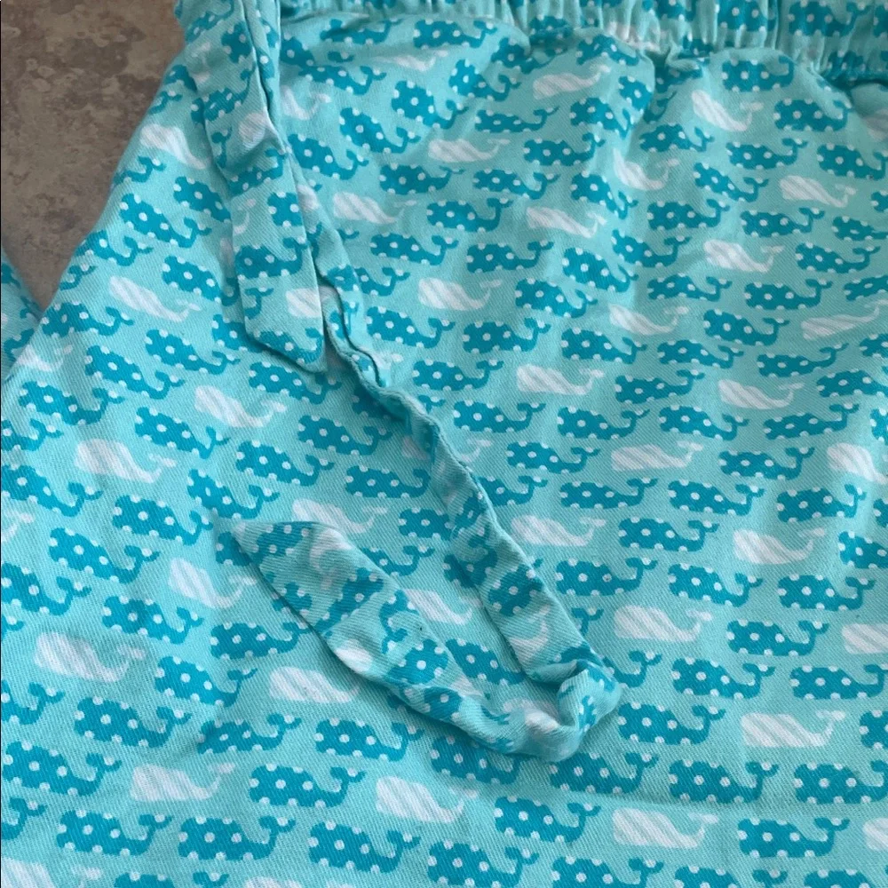 Women’s vineyard vine, pajama Blue Patterned Pants - Picture 2 of 3